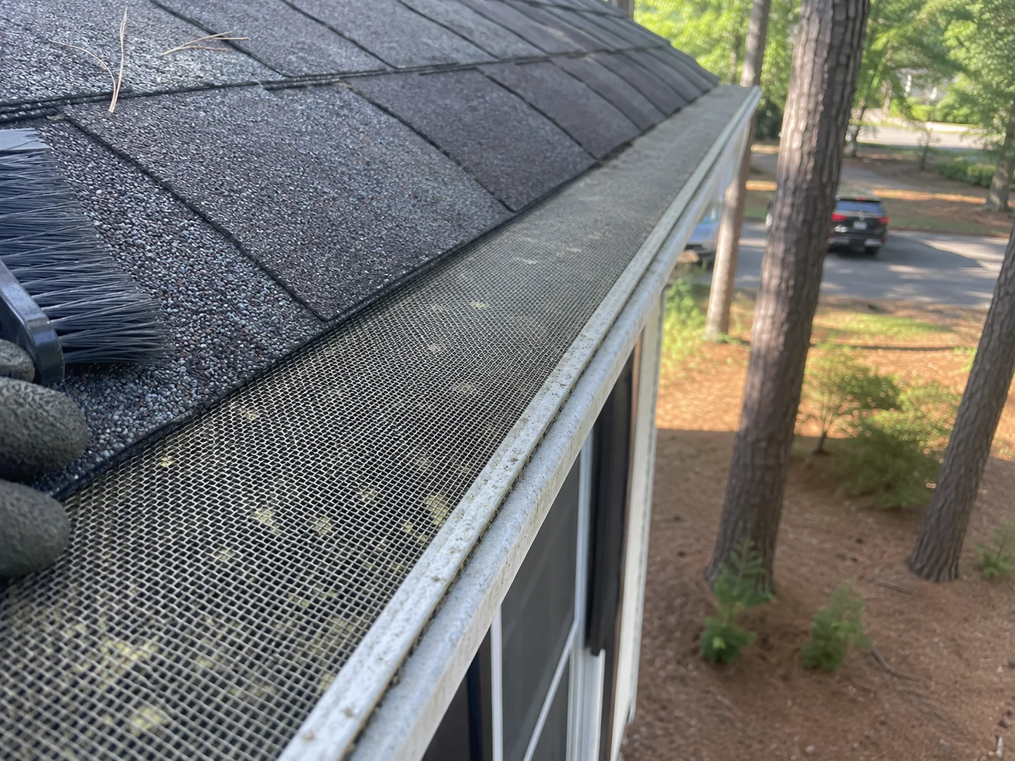 Amberly — Gutter Guard Cleaning