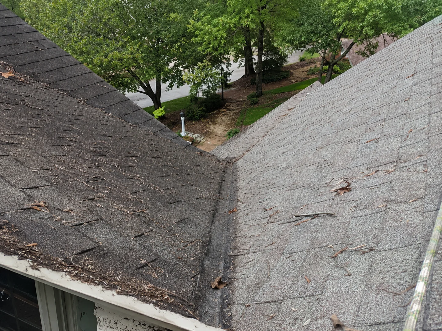 Carpenter Village — Roof Debris